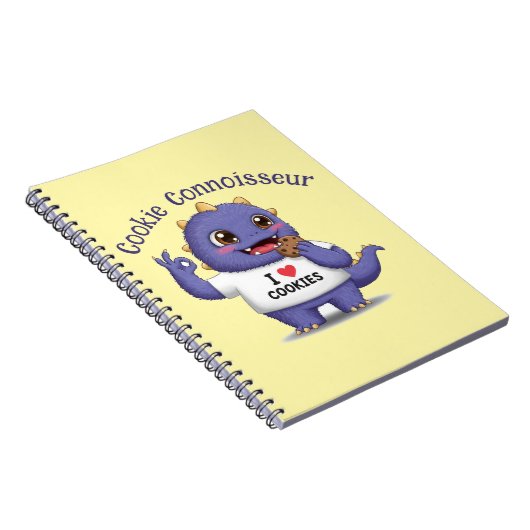 Cookie Connoisseur Notizblock (Rechte Seite)