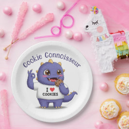 Cookie Connoisseur Pappteller