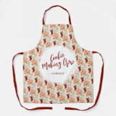Cookie Crew Funny Christmas Schürze (Vorderseite)