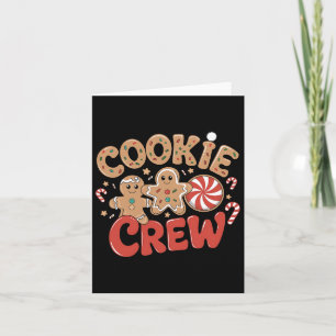 Cookie Crew Lebkuchen Weihnachtsgebäck Familie Bac Karte