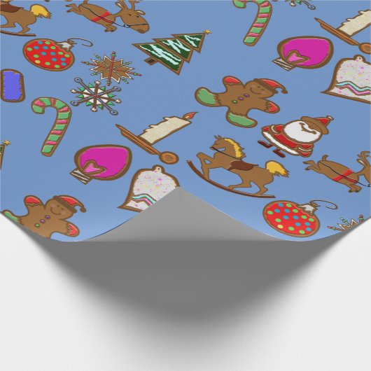 Cookie Cutout Geschenkpapier (Ecke)