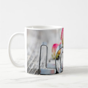Cookie Cutter Liebe Foto Tasse Kaffee Tasse Cup
