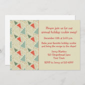 Cookie Cutters, Cookie Exchange Einladung (Vorne/Hinten)