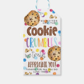 Cookie-Dankeschön-Geschenk-Anhänger Geschenkanhänger (Vorderseite)