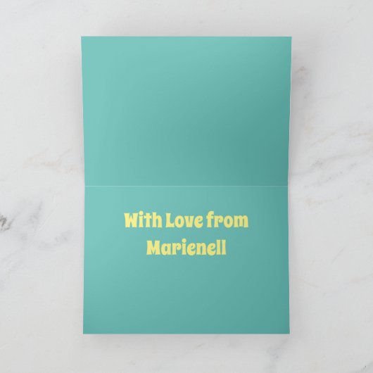 Cookie Dankeskarte (Innenseite)