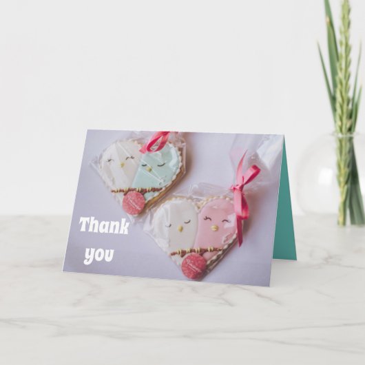 Cookie Dankeskarte (Vorderseite)