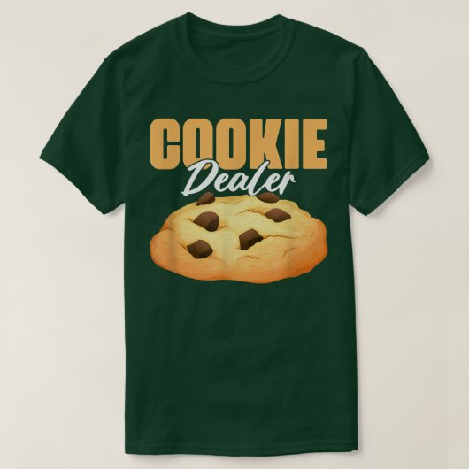 Cookie Dealer Cookie Lover Pastry Baking Cookie B T-Shirt (Design vorne)