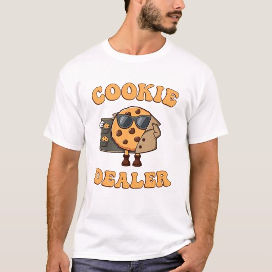 Cookie Dealer Funny Baking T-Shirt (Vorderseite)