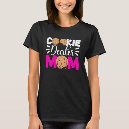 Cookie Dealer Mom Sweet Dessert Baker Mothers Day T-Shirt (Vorderseite)