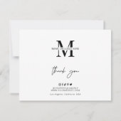 Cookie Decorating Pack Instructions Minimal Bakery Dankeskarte (Rückseite)