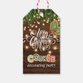 Cookie Decoration Party Personalisiert Weihnachten Geschenkanhänger (Vorderseite)