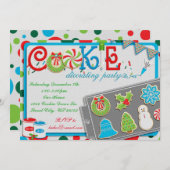 Cookie Decoration von Party Einladung (Vorne/Hinten)