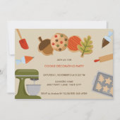 COOKIE DEKORATION PARTY EINLADUNG (Vorderseite)