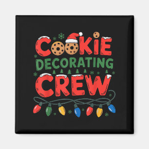 Cookie-Dekorations-Team Weihnachtsbacken Bäcker Sa Magnet