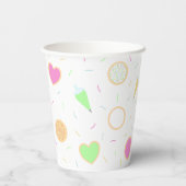 Cookie Dekorieren von Party Paper Cup Collection Pappbecher (Rückseite)