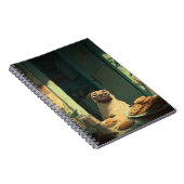 Cookie Diief Mops SpiralNotebook Notizblock (Rechte Seite)
