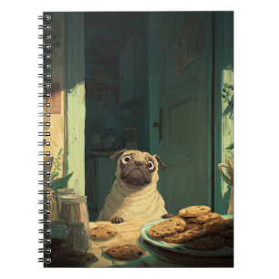 Cookie Diief Mops SpiralNotebook Notizblock