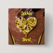 Cookie Diva! Button (Vorderseite)