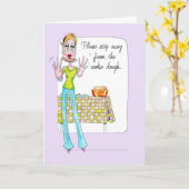 Cookie Doug Geburtstag oder Freundschaftskarte Karte (Gelbe Blume)