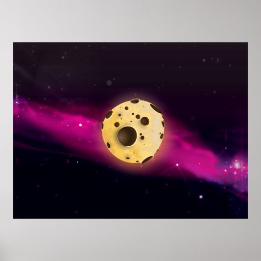 Cookie Dough Astroid Poster (Vorne)