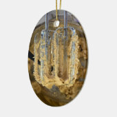 Cookie Dough Mixing Beaters Keramik Ornament (Links)