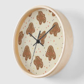 Cookie Dough Pattern Wall Clock Uhr (Winkel)