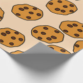 Cookie-Druck auf dem Papier der Rahmverpackung Geschenkpapier (Ecke)