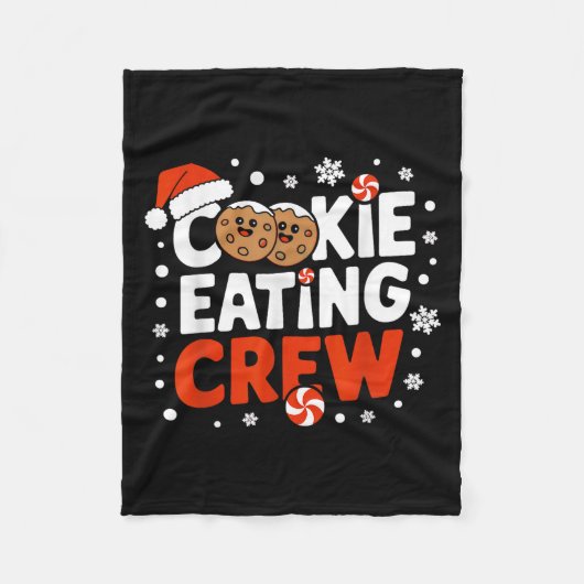 Cookie Eating Crew Fleecedecke (Vorderseite)