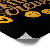 Cookie Eating Crew Fun Christmas Toddler T Shirt Poster (Ecke)