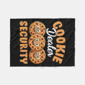 Cookie Er-Sicherheit Fleecedecke (Vorderseite (Horizontal))