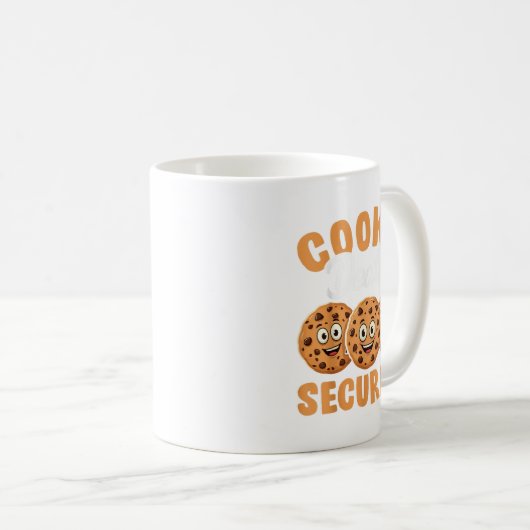 Cookie Er-Sicherheit Kaffeetasse (VorderseiteRechts)