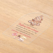 Cookie Exchange Christmas Party Acryleinladungen (Ablage )