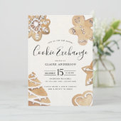 Cookie Exchange Einladung (Stehend Vorderseite)