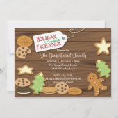 Cookie Exchange Einladung (Vorderseite)