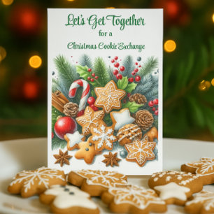 Cookie Exchange - Einladung zu Weihnachten