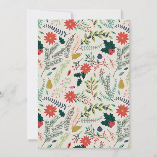 Cookie Exchange Feiertag Einladung (Rückseite)