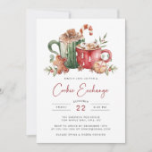 Cookie Exchange - Feiertagseinladung Einladung (Vorderseite)