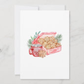 Cookie Exchange - Feiertagseinladungen Einladung (Rückseite)