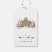 Cookie Exchange Geschenkanhänger (Vorderseite)