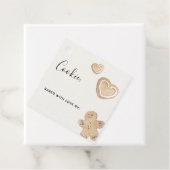 Cookie Exchange Geschenkanhänger (Beispiel)