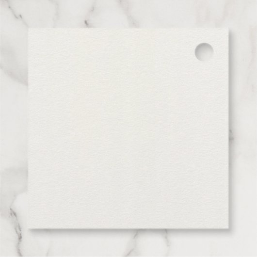 Cookie Exchange Geschenkanhänger (Rückseite)