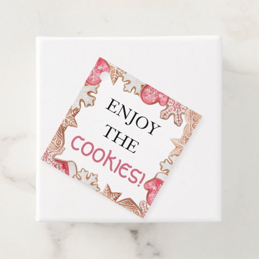 Cookie Exchange Geschenkanhänger (Beispiel)