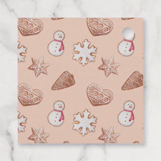 Cookie Exchange Geschenkanhänger (Rückseite)