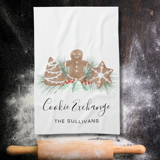 Cookie Exchange Geschirrtuch