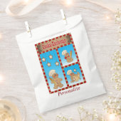 Cookie Exchange Gingerbread Men Bakers Geschenktütchen (Ausgeschnitten)