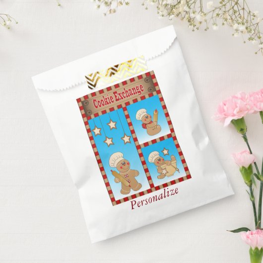 Cookie Exchange Gingerbread Men Bakers Geschenktütchen (Versiegelt)
