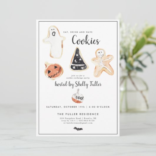 Cookie Exchange | Halloween Baking Party (Stehend Vorderseite)