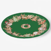 Cookie Exchange Pappteller (Schrägansicht)