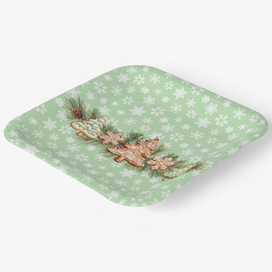 Cookie Exchange Pappteller (Gewinkelt)