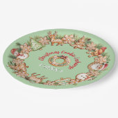 Cookie Exchange Pappteller (Schrägansicht)